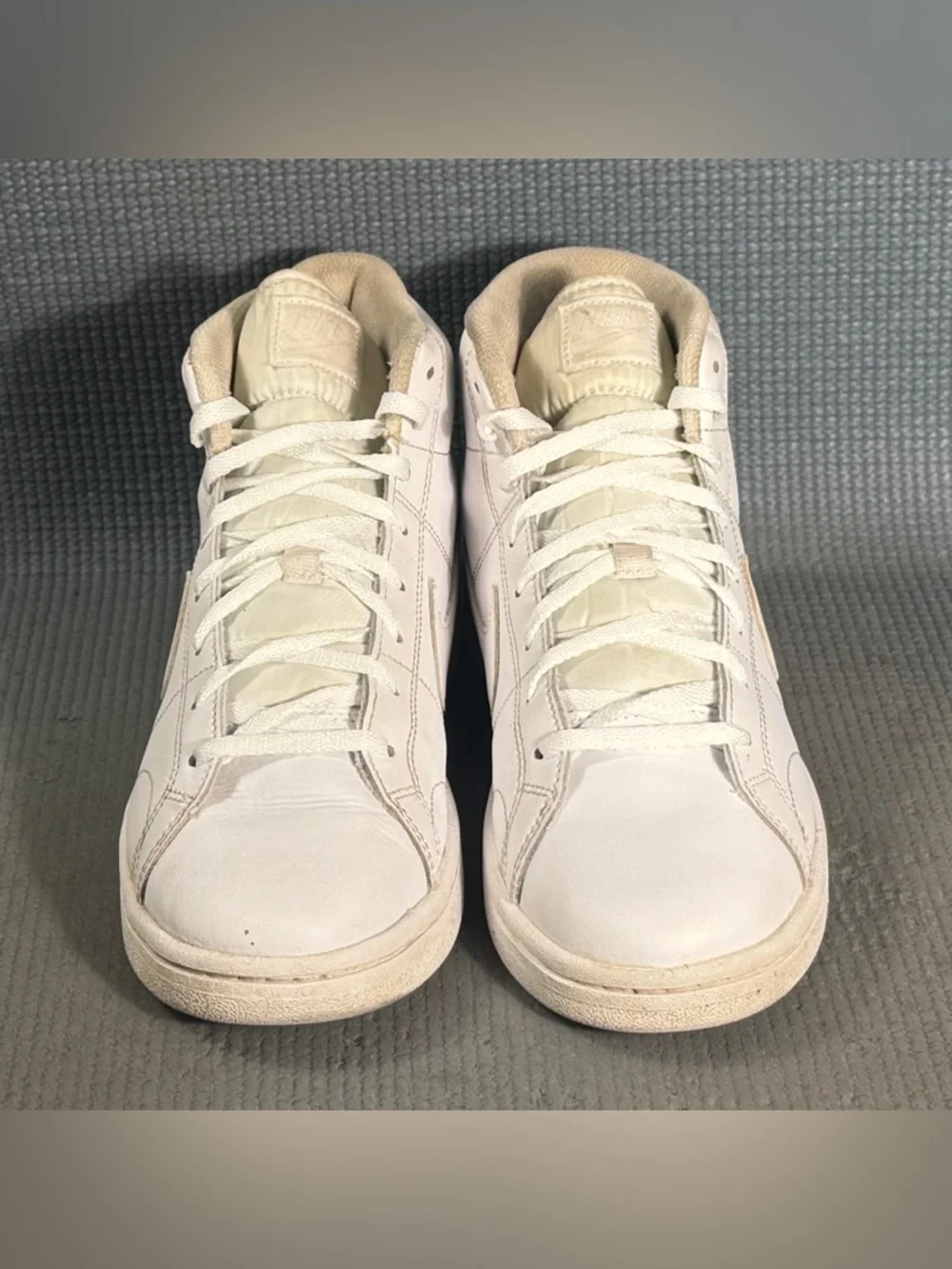 Nike Court Royale 2 Mid Triple White Women's Shoes CT1725-100 Size 8.5‎